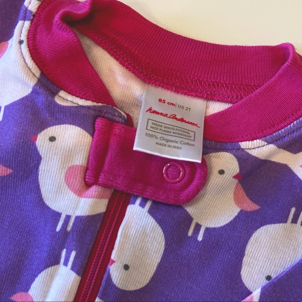 Hanna Andersson Baby Zip Sleeper in Organic Cotton (2T)